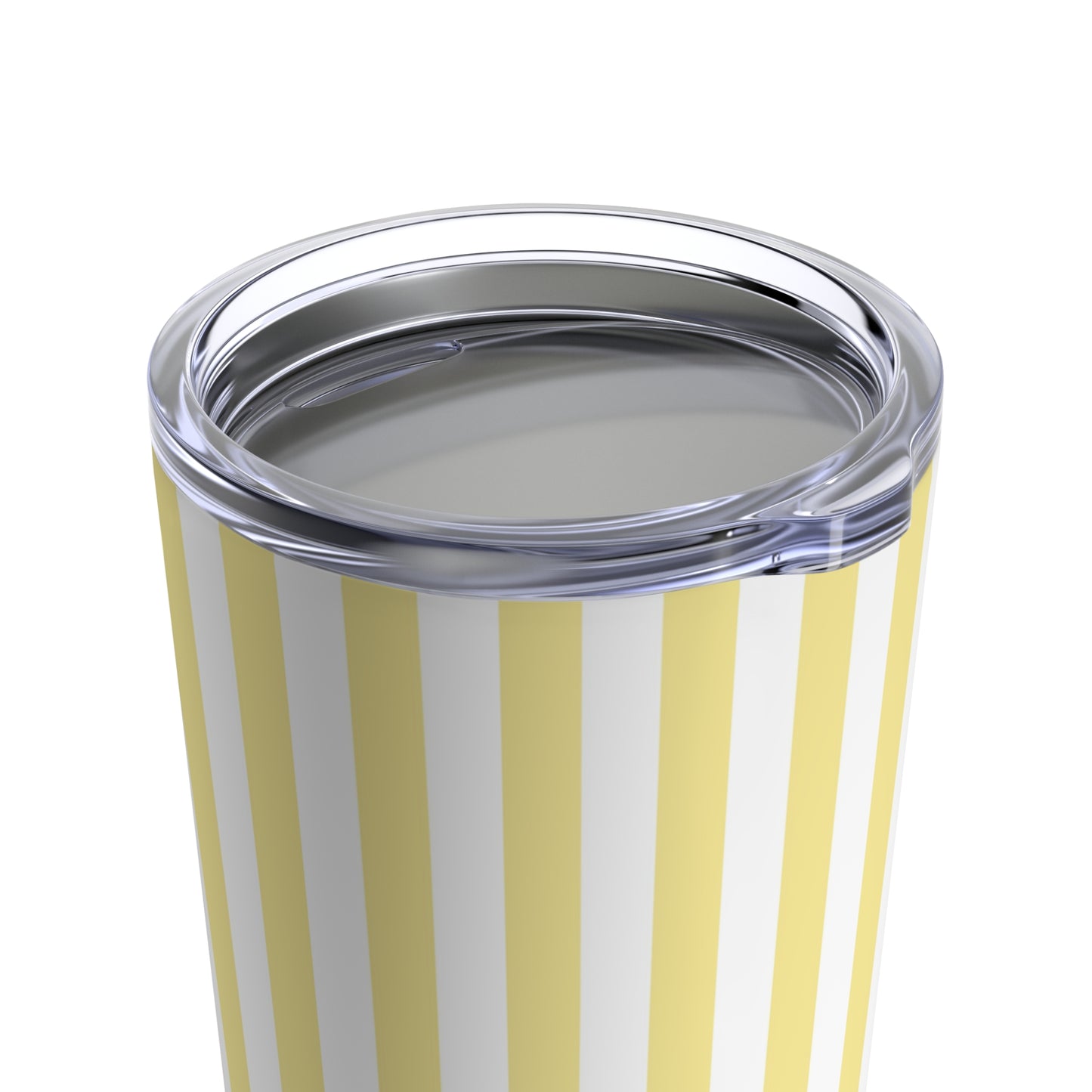 Yellow Stripe Tumbler