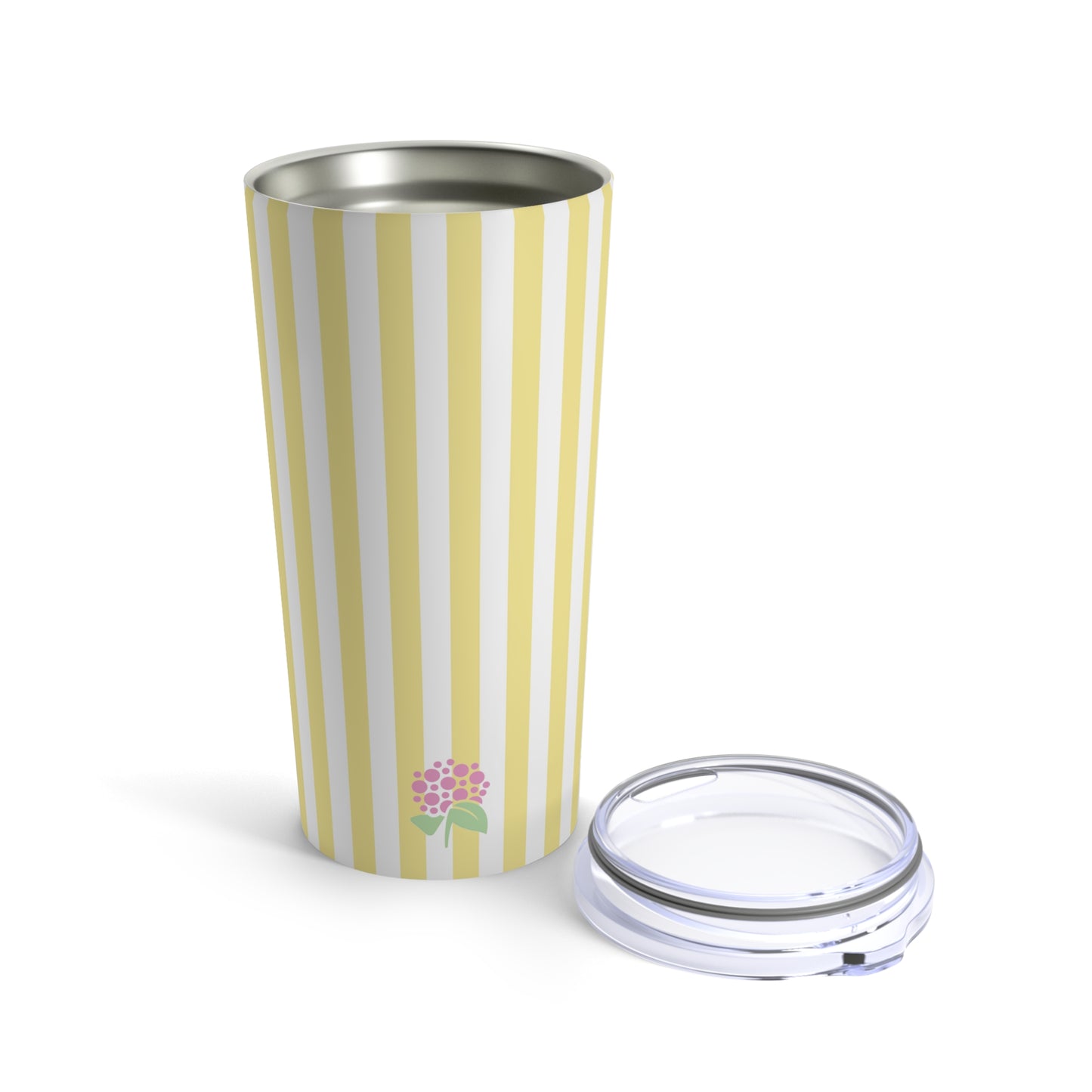 Yellow Stripe Tumbler