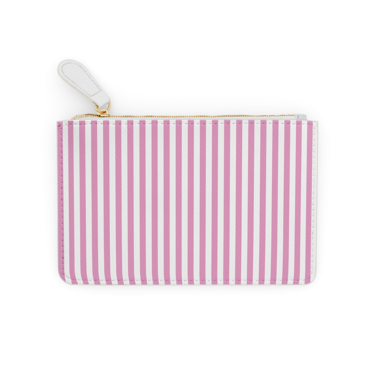 Pink Stripe Mini Clutch