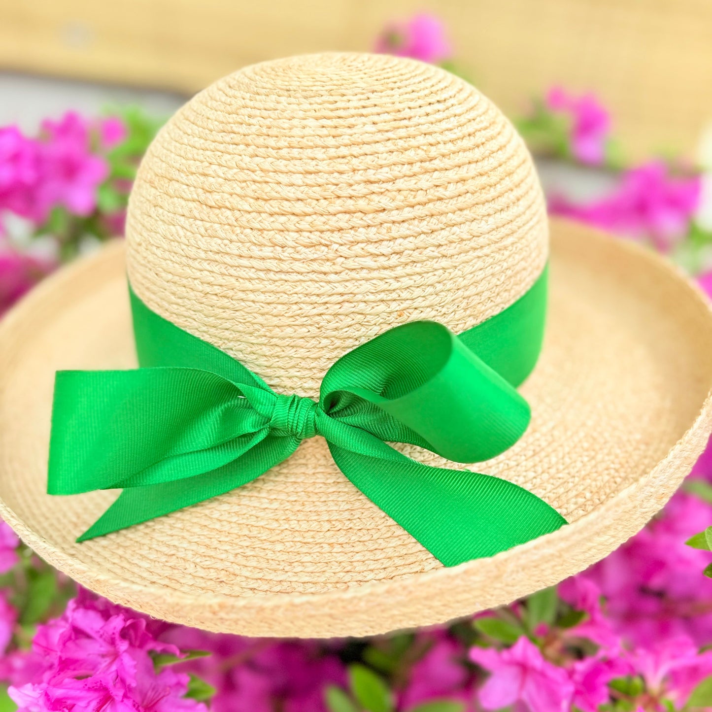 Raffia Wide Brim Hat