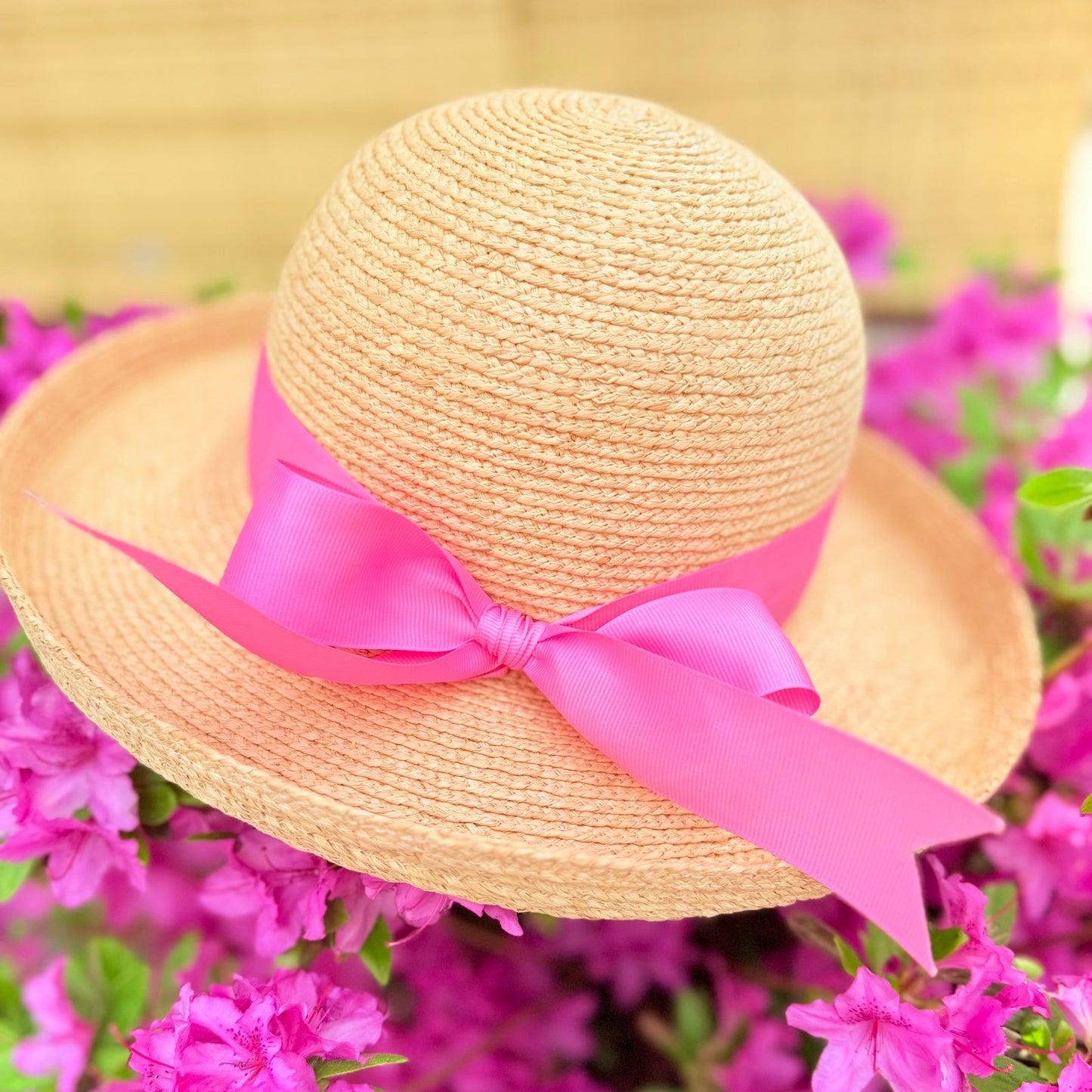 Raffia Wide Brim Hat