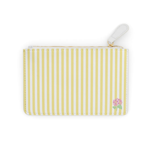 Yellow Stripe Mini Clutch