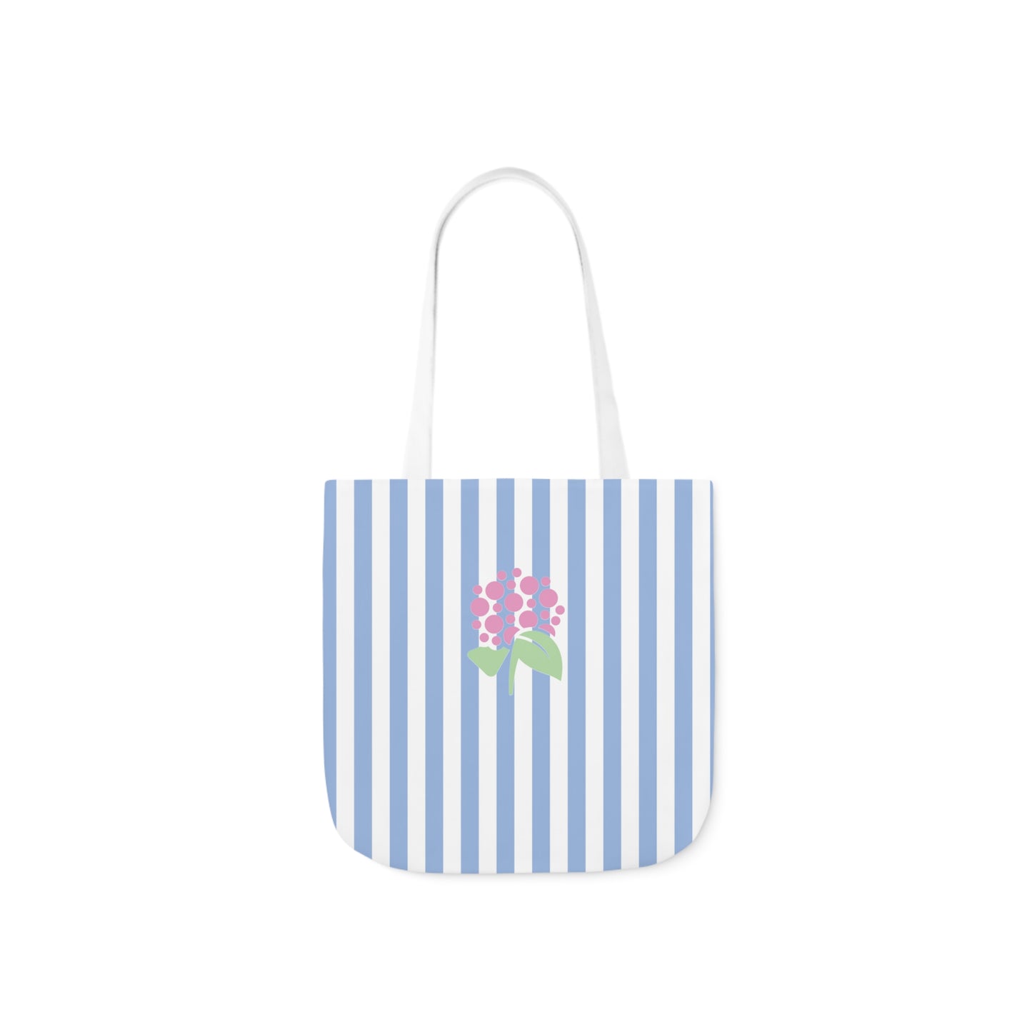 Sconset Blue and White Stripe Canvas Tote Bag