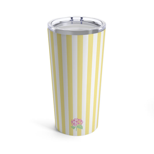 Yellow Stripe Tumbler