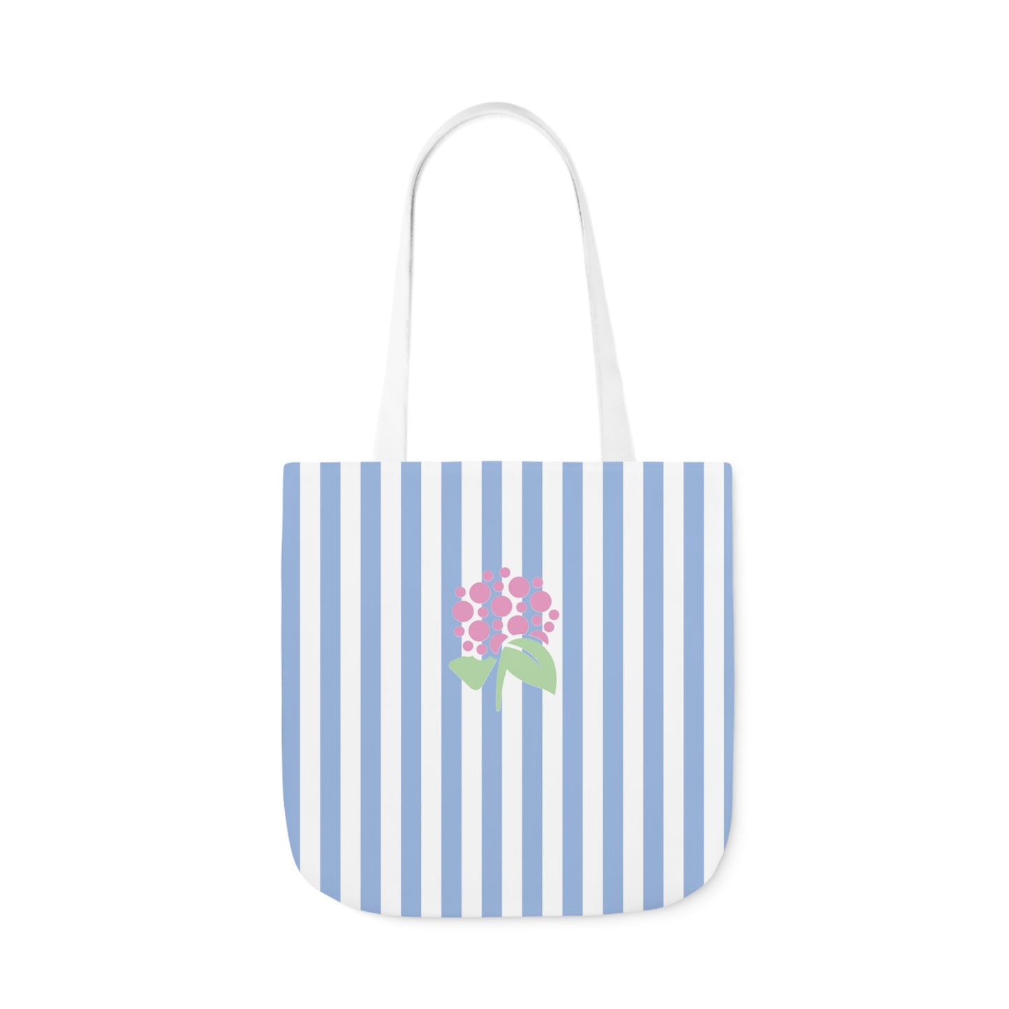 Sconset Blue and White Stripe Canvas Tote Bag