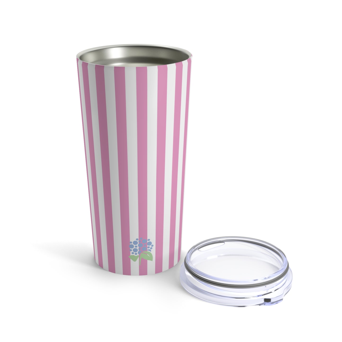 Pink Stripe Tumbler