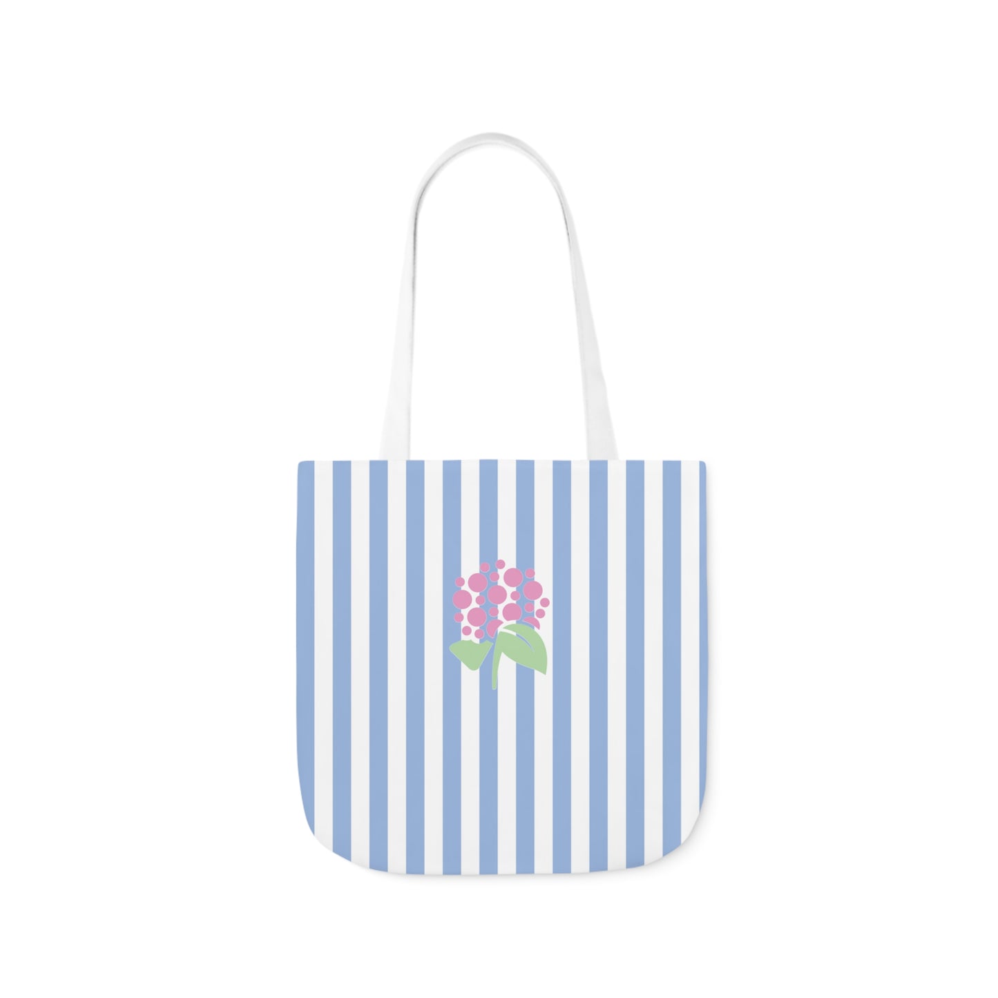 Sconset Blue and White Stripe Canvas Tote Bag